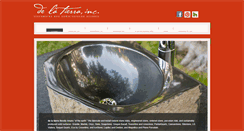 Desktop Screenshot of delatierra-stoneworks.com